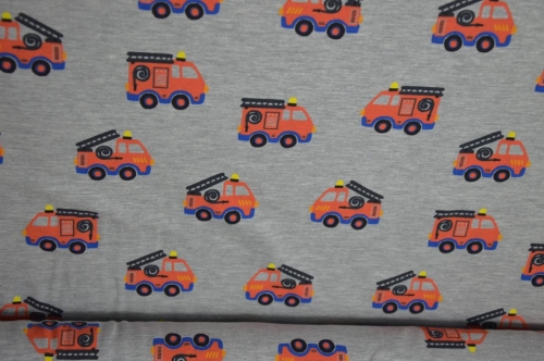 Jersey | Tatütata die Feuerwehr ist da | Grau meliert